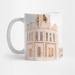 Pink buildings in Sousse in Tunisia Mug